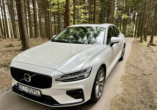 Volvo S60 cena 114500 przebieg: 46000, rok produkcji 2019 z Wisła małe 254